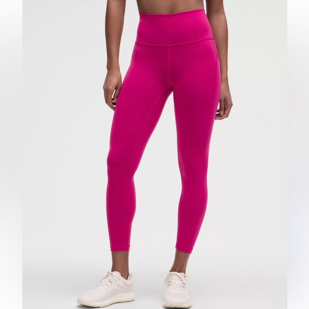 Lululemon Pink Wunderunder High-Rise Leggings